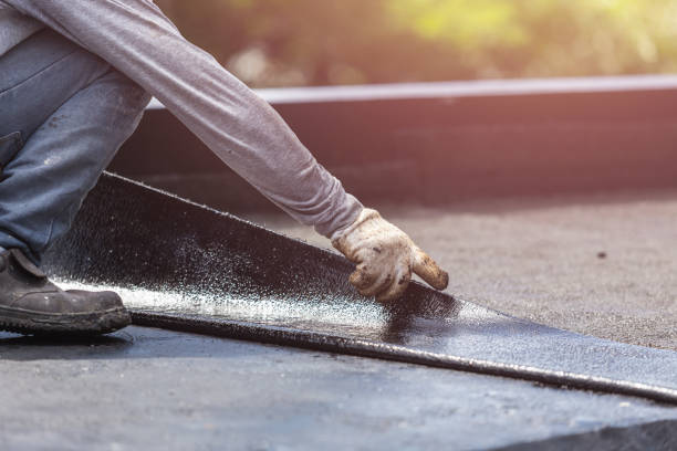 Professional Crawl Space Encapsulation technician working in Powell, OH